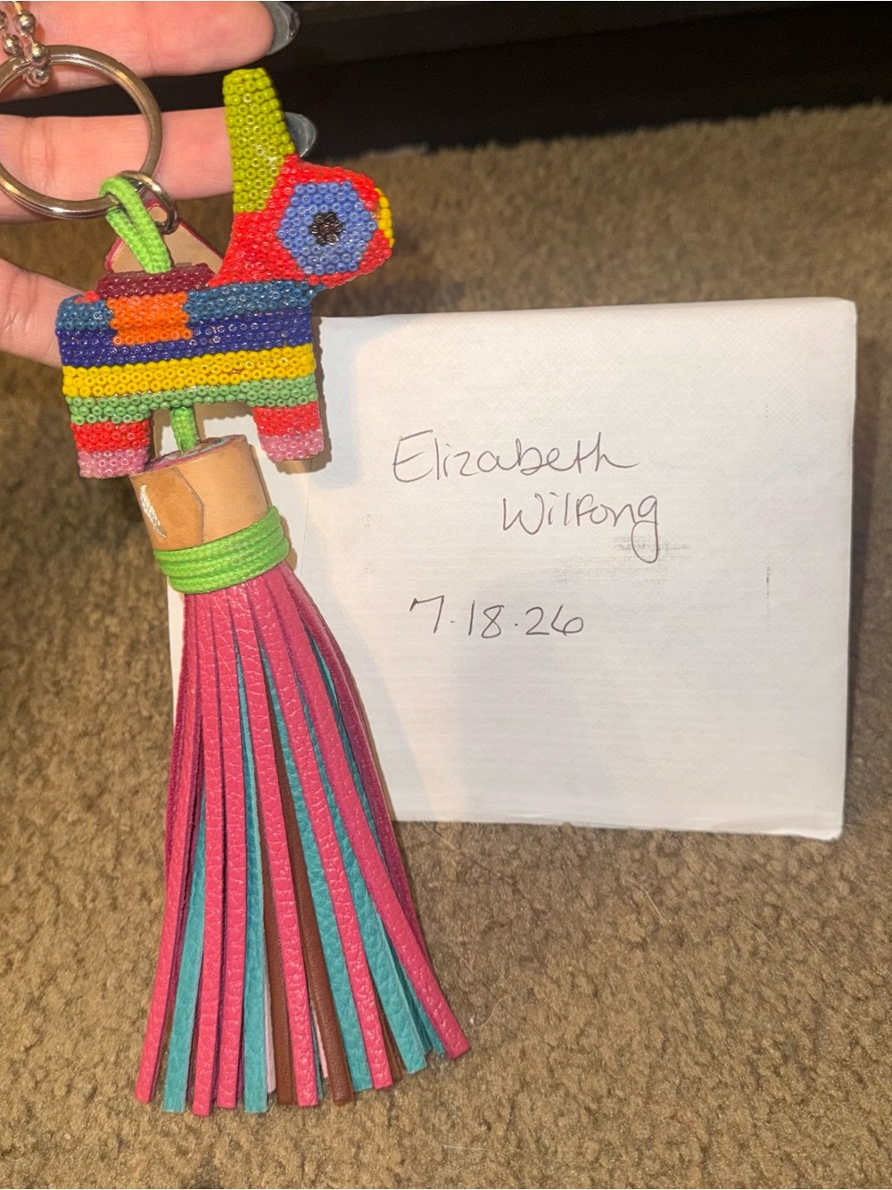 Consuela Piñata charm
